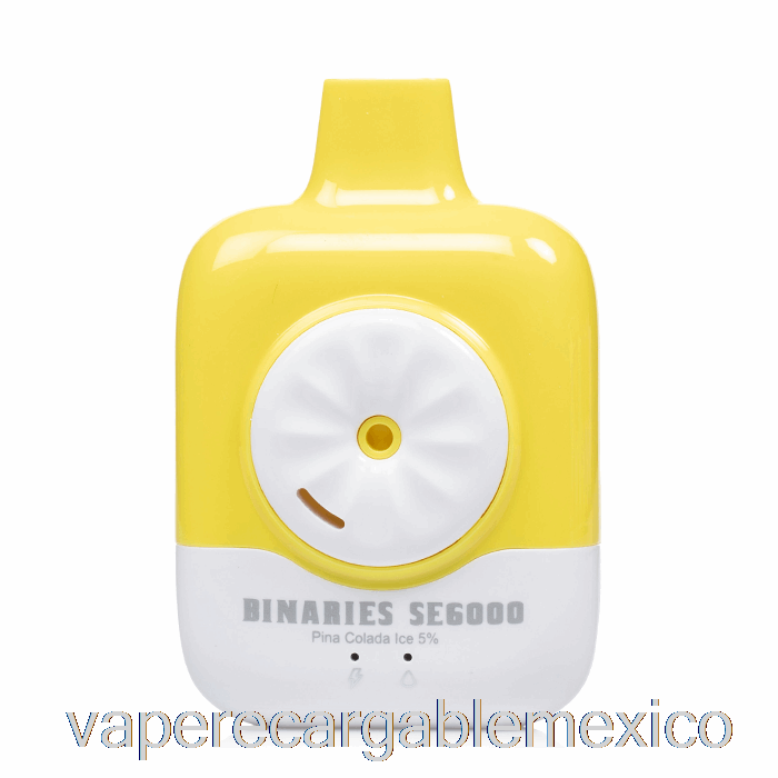 Vape Recargable Horizonte Binarios Se6000 Desechable Piña Colada Hielo